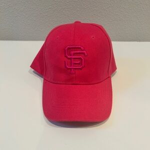 Pink San Francisco giants hat